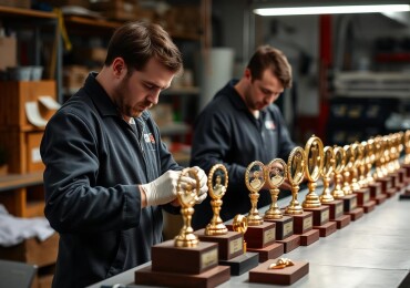 Изготовление призов и наград: как создать действительно памятные подарки