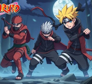 Подробное описание системы рангов и прокачки ниндзя в мобильной RPG по вселенной Наруто