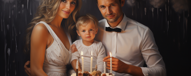 Супруги Зепюр и Павел Прилучные показали, как отметили день рождения его сына от актрисы Агаты Муцениеце