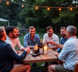 Мальчишник на природе: просто, честно и запоминающе