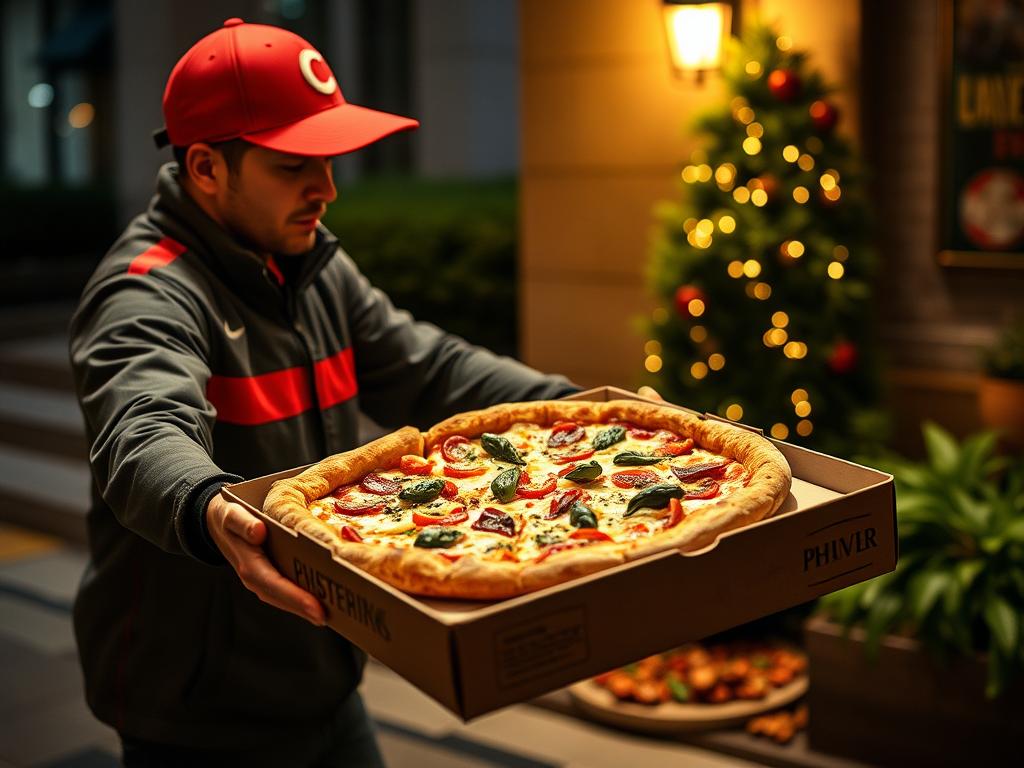 pizza deliveryфото